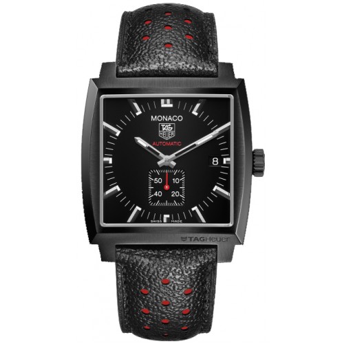 Tag Heuer Monaco Calibre 6 Men's Black Dial Watch WW2119-FC6338
